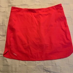 Adidas Women’s Athletic Tennis Skort Pink Size 10 Stretch Pockets Golf Skirt